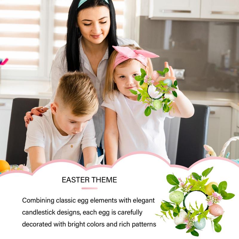 Easter Candle Rings Wreath Eas - đánh giá và giá Ring Light Desk Small