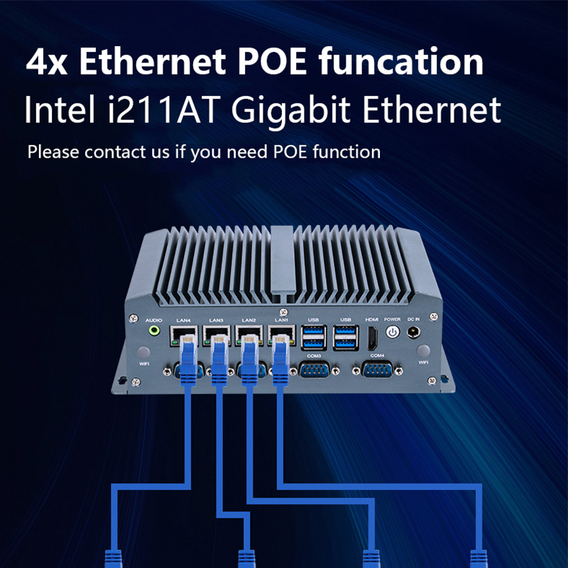 XCY X77 Fanless Industrial Min - đánh giá và giá Intel Cpu Core I7