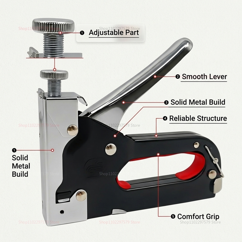 Heavy Duty 3 in 1 Stapler Nail - đánh giá và giá Electric Stapler Heavy
