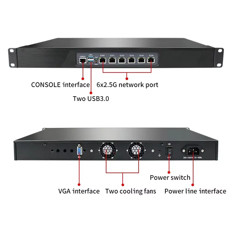 1U Firewall Appliance Intel i3 - đánh giá và giá Intel Cpu Core I7