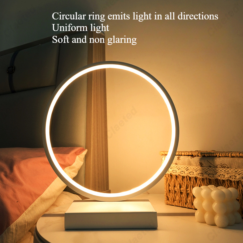 Creative and Minimalist LED St - đánh giá và giá Ring Light Desk Small