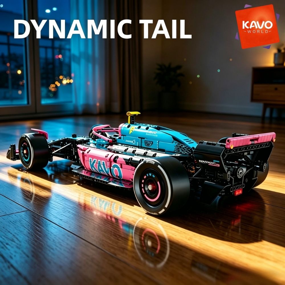 KAVOWORLD 1:8 Pink-blue Formul - đánh giá và giá Office Productivity Tech
