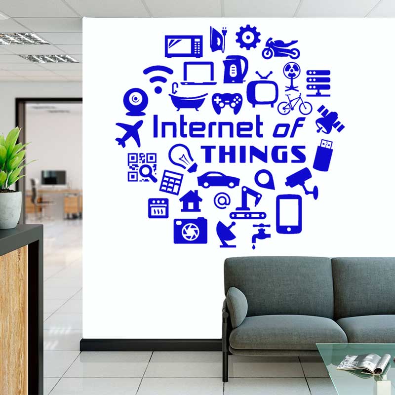 Tech Vinyl Decal Dán Tường Int - đánh giá và giá Office Tech Company
