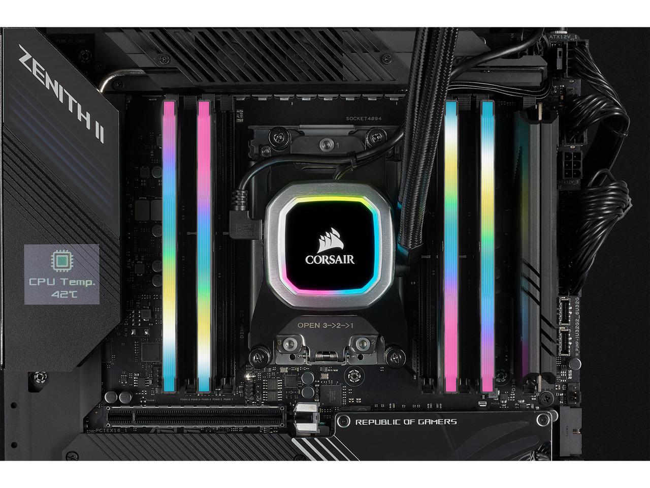 CORSAIR Vengeance RGB Pro SL 3 - đánh giá và giá Corsair Ram Vengeance 32Gb